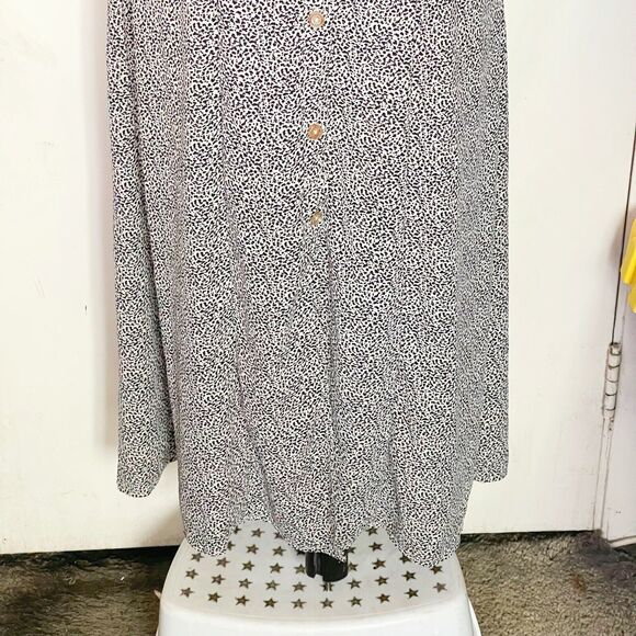 Sienna Sky Womens Dress Small Midi Leopard Animal Travel Mob Wife Bohemian Boho - Picture 8 of 13